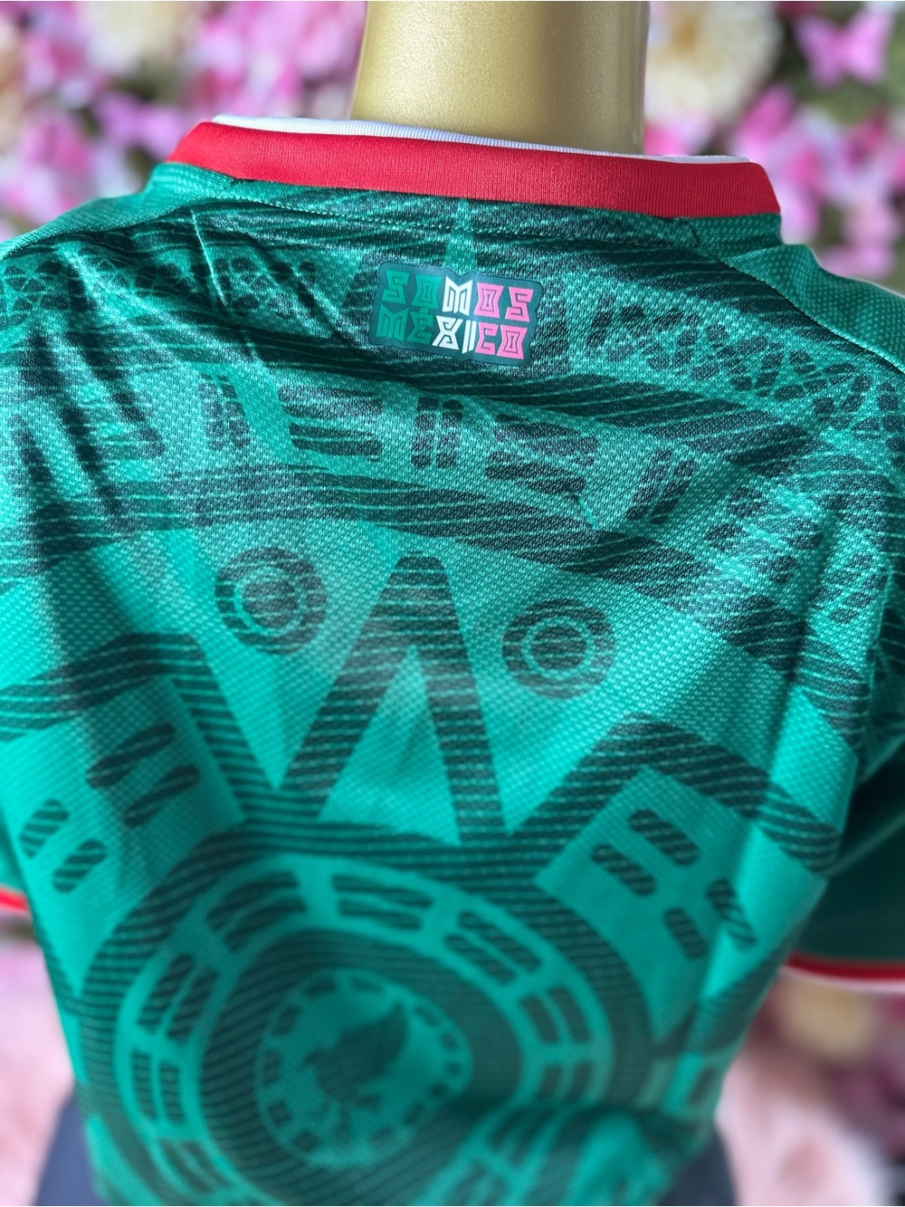 Mexico Green Graphic Soccer Jersey - Women's Top - Picture 10 of 12